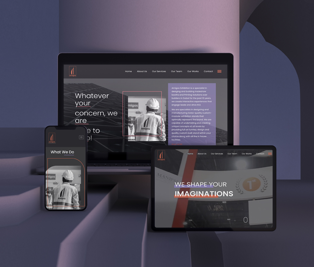 Amigos Exhibition's website is crafted to highlight events and exhibitions with a vibrant and visually appealing design. The platform showcases upcoming exhibitions, features interactive elements, and provides seamless navigation for visitors and exhibitors. The project focuses on delivering an engaging and dynamic user experience tailored to the exhibition industry.