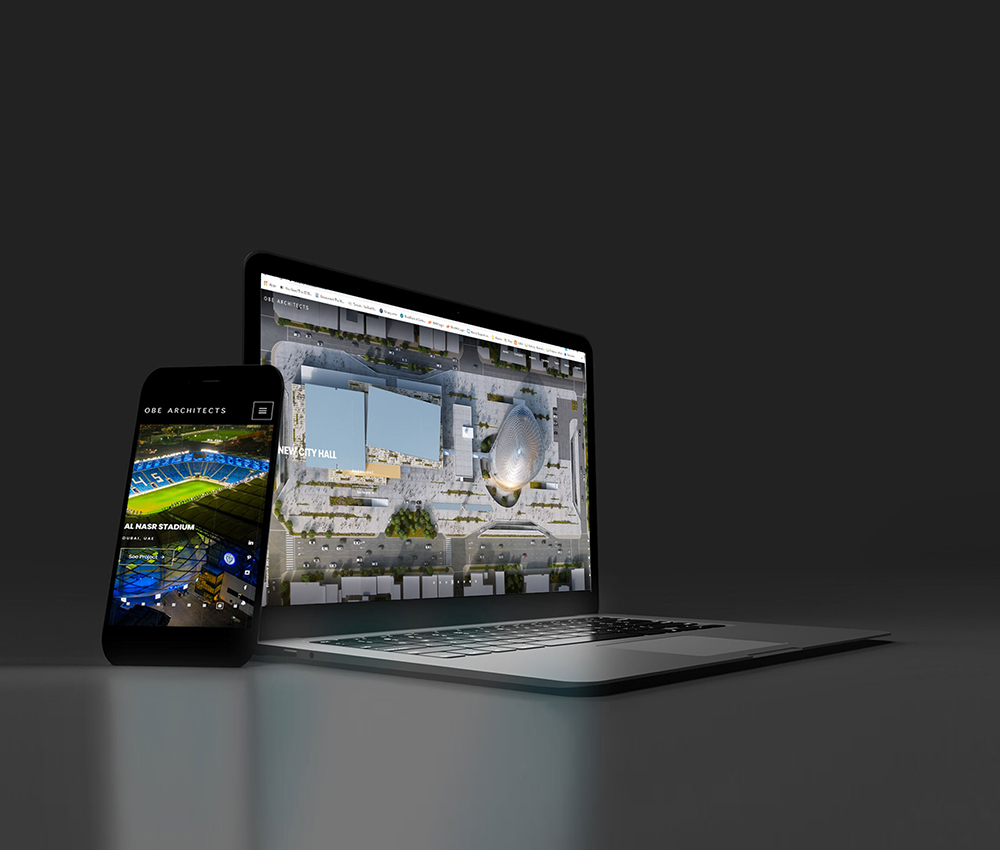 The Obe Architects website development project focuses on creating a visually stunning and user-friendly platform to showcase their architectural expertise. The site emphasizes elegant design and functionality, allowing potential clients to explore their portfolio, services, and design philosophy effectively